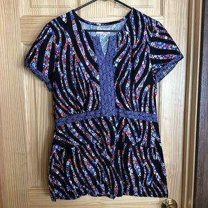 Koi by Kathy Peterson scrub top